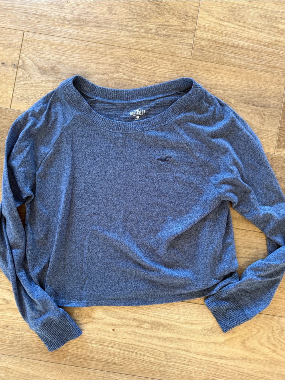 Hollister Navy Blue Crewneck Sweater